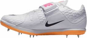 Nike Men's High Jump Elite Track & Field Jumping Spikes 'White Hyper Pink Orange' (806561-102) - Size 7.5