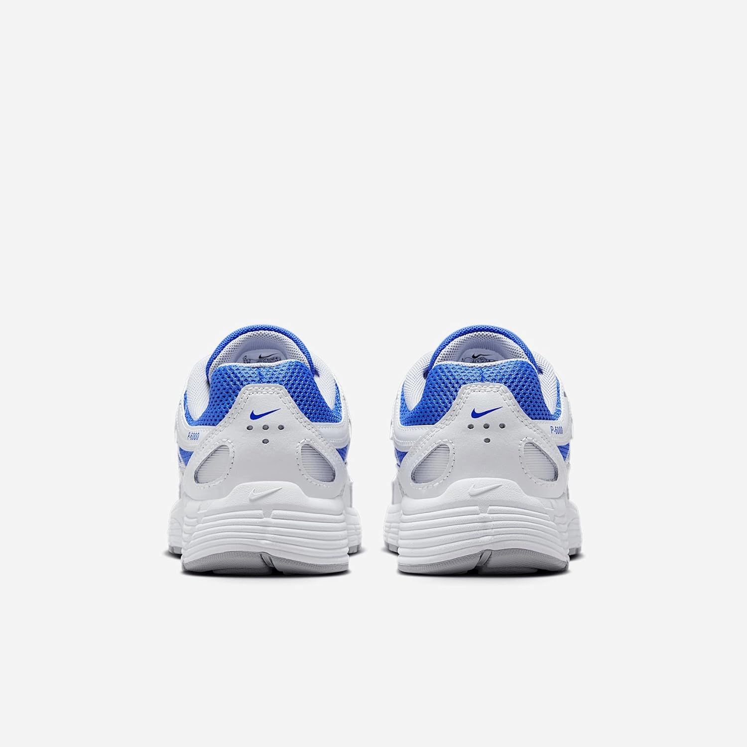 Nike P-6000 Big Kids' Shoes (HV5064-401, Hyper Royal/Summit White/Metallic Silver/White)