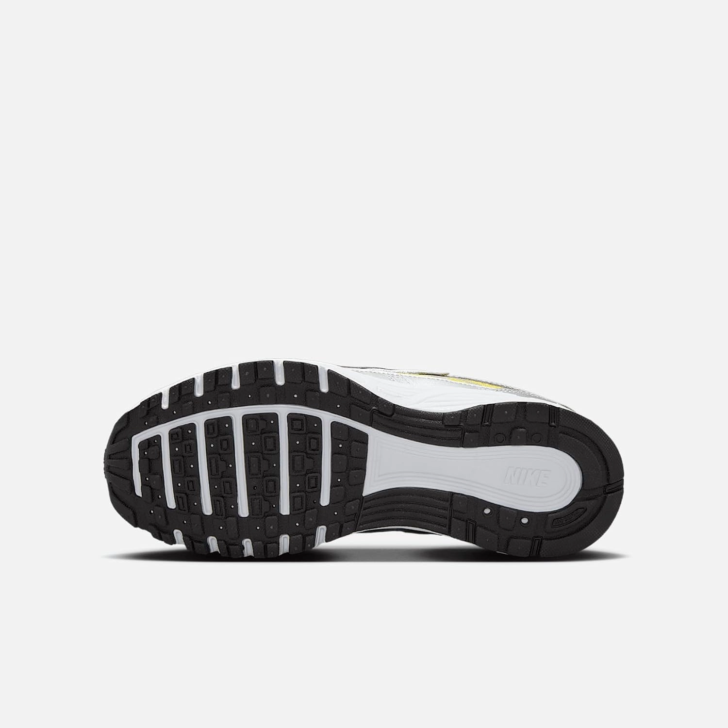 Nike P-6000 Big Kids' Shoes (HV5064-701, Lightning/Metallic Silver/White/Black)