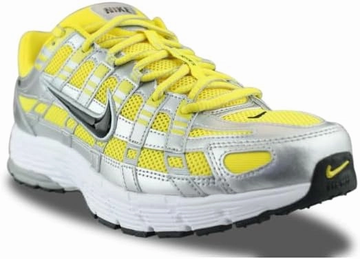 Nike P-6000 Men's Shoes (CD6404-701, Lightning/Metallic Silver/White/Black)