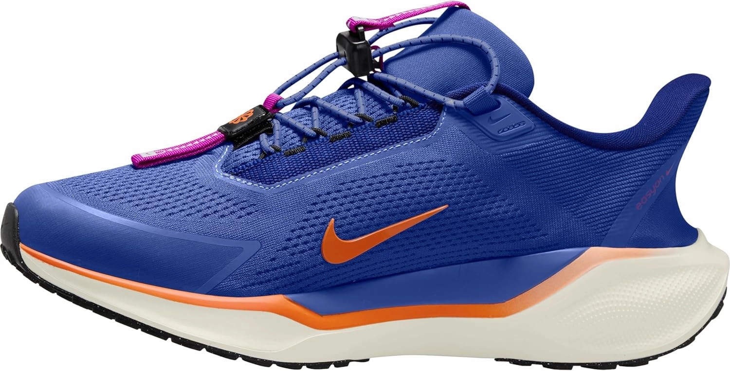Nike Pegasus EasyOn Men's Road Running Shoes 'Blue/Orange/Cream/Black' (FQ7837-400) - Size 7.5