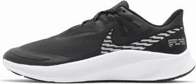 Nike Quest 3 Shield Mens Running Trainers CQ8894 Sneakers Shoes (UK 11 US 12 EU 46, Black Metallic Silver 001)