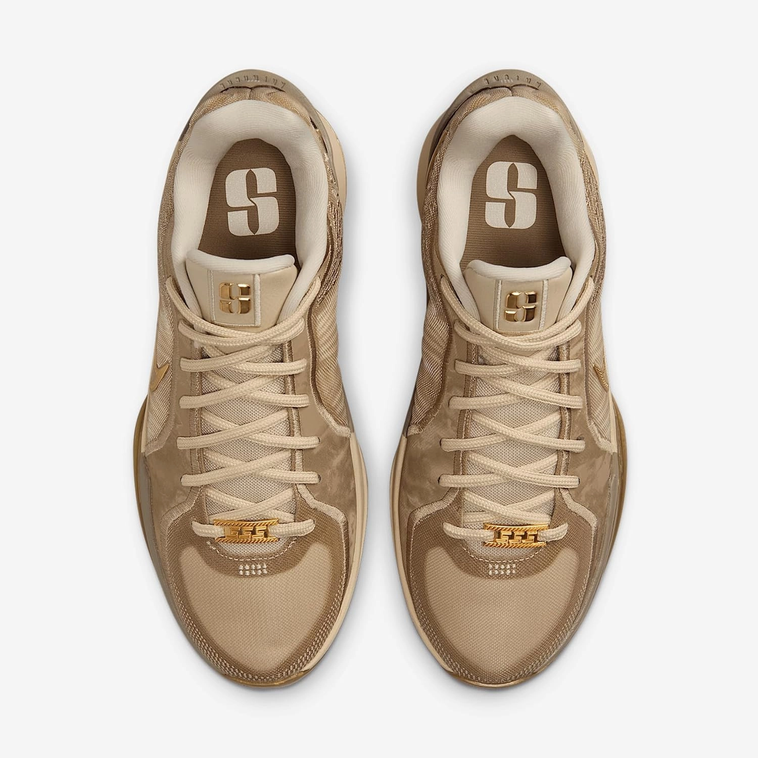 Nike Sabrina 2 "Stronger Than Gold Basketball Shoes (HF1799-200, Rattan/Khaki/Sail/Metallic Gold)