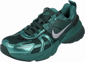 Nike V2K Run Shoes (HF5050-361, Bicoastal/Vintage Green/Metallic Silver) Size 6.5