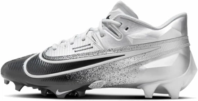 Nike Vapor Edge Elite 360 2 Men's Football Cleats (DA5457-003,Metallic Silver/Black-White) Size 10.5