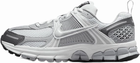 Nike Vomero 5 Big Kids' Shoes (HF6998-002, Pure Platinum/Summit White/Dark Grey/Metallic Silver) Size 4.5