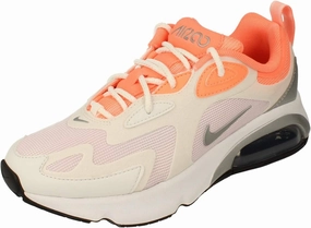 Nike Womens Air Max 200 Running Trainers CJ0629 Sneakers Shoes (UK 4 US 6.5 EU 37.5, Summit White Metallic Silver 103)