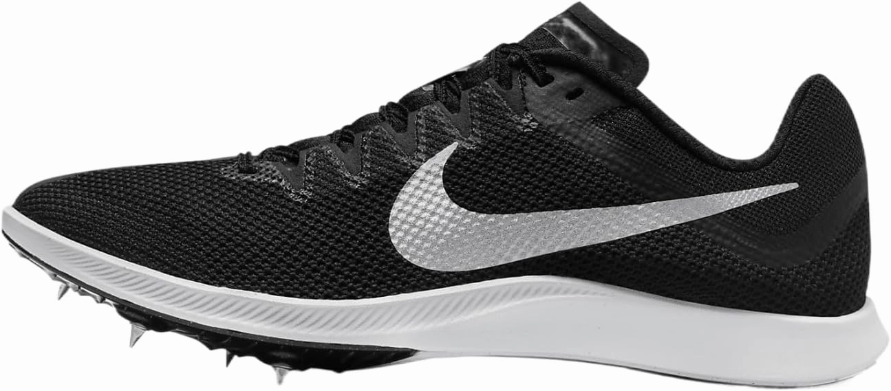 Nike Zoom Rival Track & Field Distance Spikes (FZ9653-001, Black/Black/Metallic Silver)