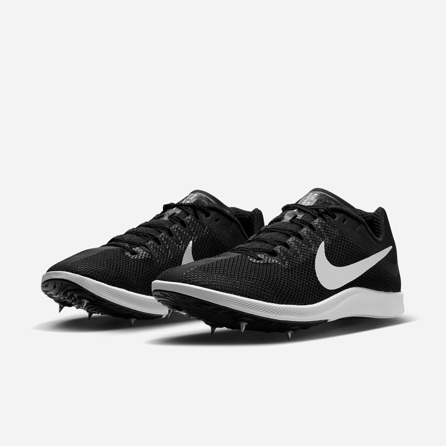 Nike Zoom Rival Track & Field Distance Spikes (FZ9653-001, Black/Black/Metallic Silver)