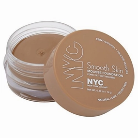 NYC Smooth Skin Mousse Foundation, Natural Beige by NYC