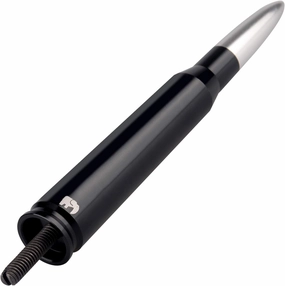 ONE250 Bullet Style Antenna, Compatible with Toyota Tacoma Models (1995-2016) - Will fit Any Tacoma TRD Packages (1995-2016), TRD Pro, TRD Sport, TRD Off-Road, TRD Extreme, T/X Baja (Metallic Silver)