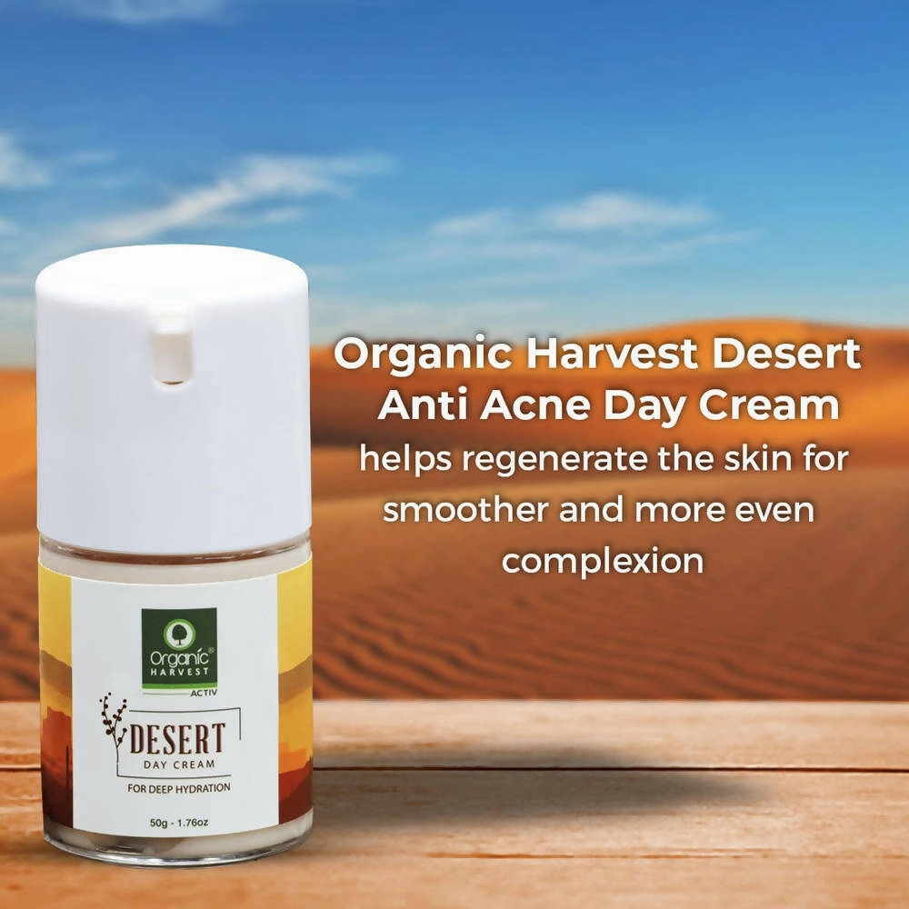 Organic Harvest Desert Day Cream For Deep Hydration