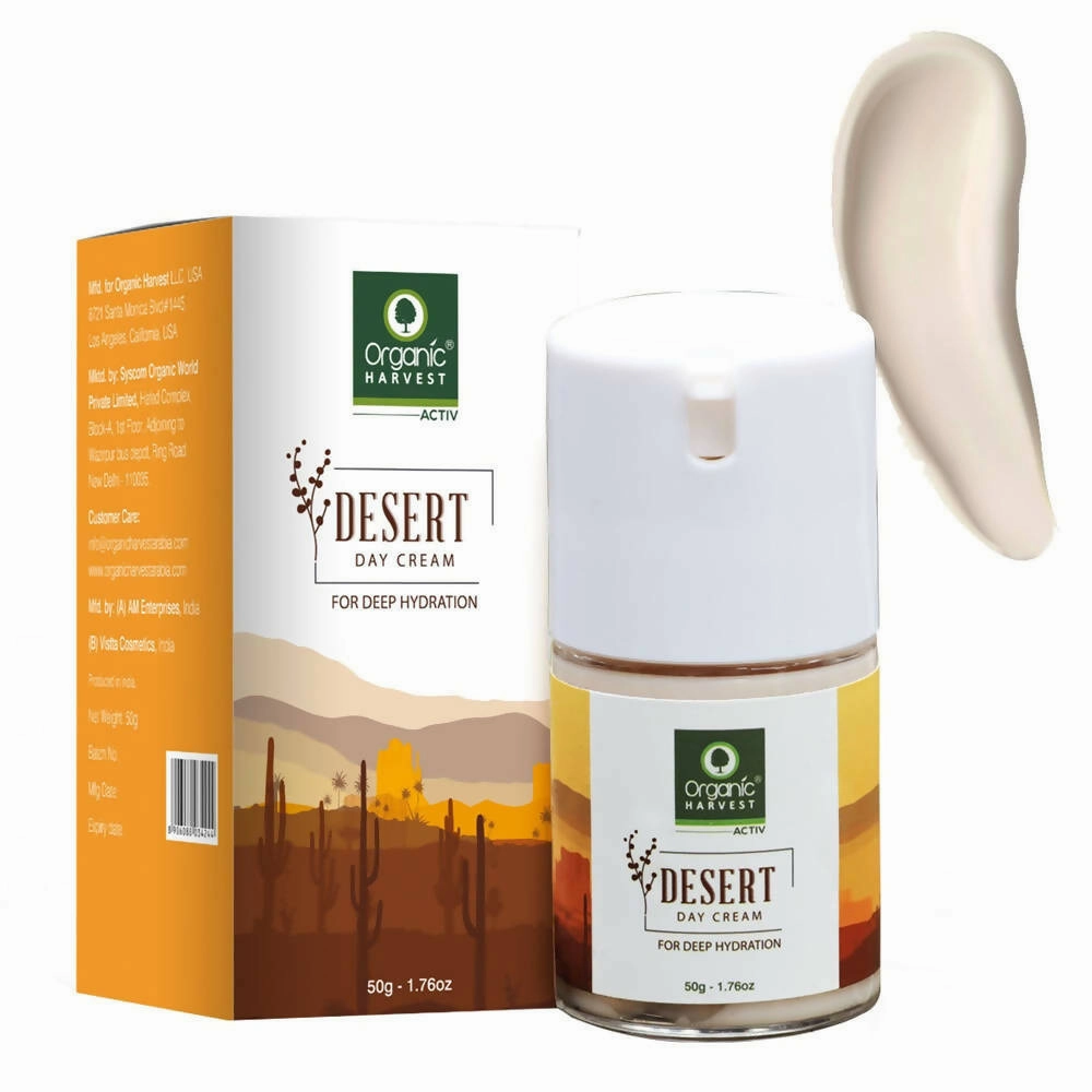 Organic Harvest Desert Day Cream For Deep Hydration