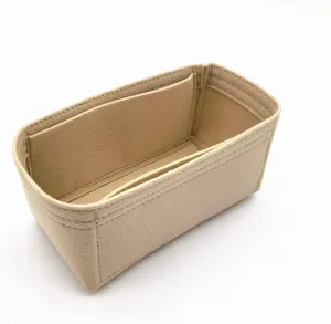 Organizer for LV NICE MINI, Beige Felt Insert, Classic Handbag Organizer
