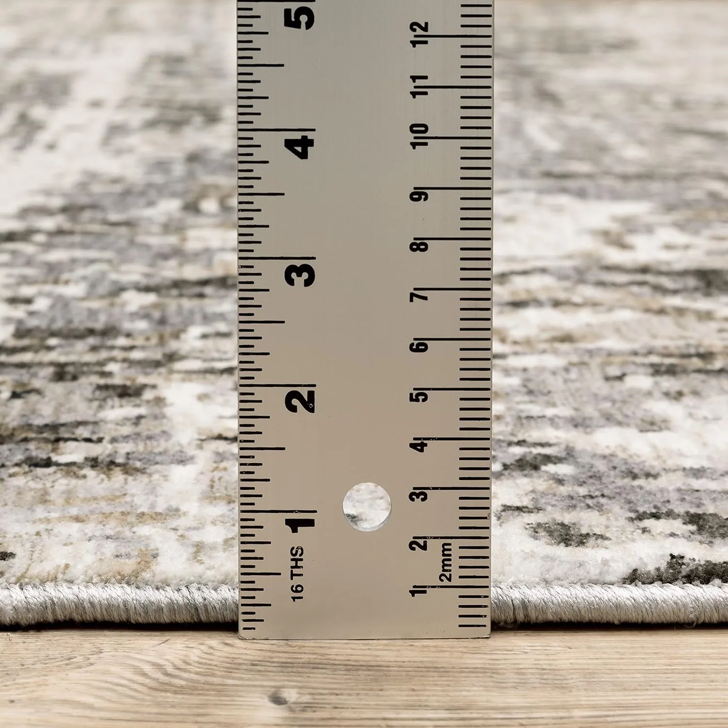 Oriental Weavers Nebulous Modern and Contemporary Rug 091L9 in Grey Runner 2' 2" X 7 ' 8"