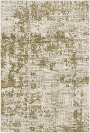 Oriental Weavers Venice Area Rug - 539W8-5'3" x 7'3" - in Beige/Gold - Modern Style, Stain Resistant, Family and Pet Friendly, Bedroom, Office Rug