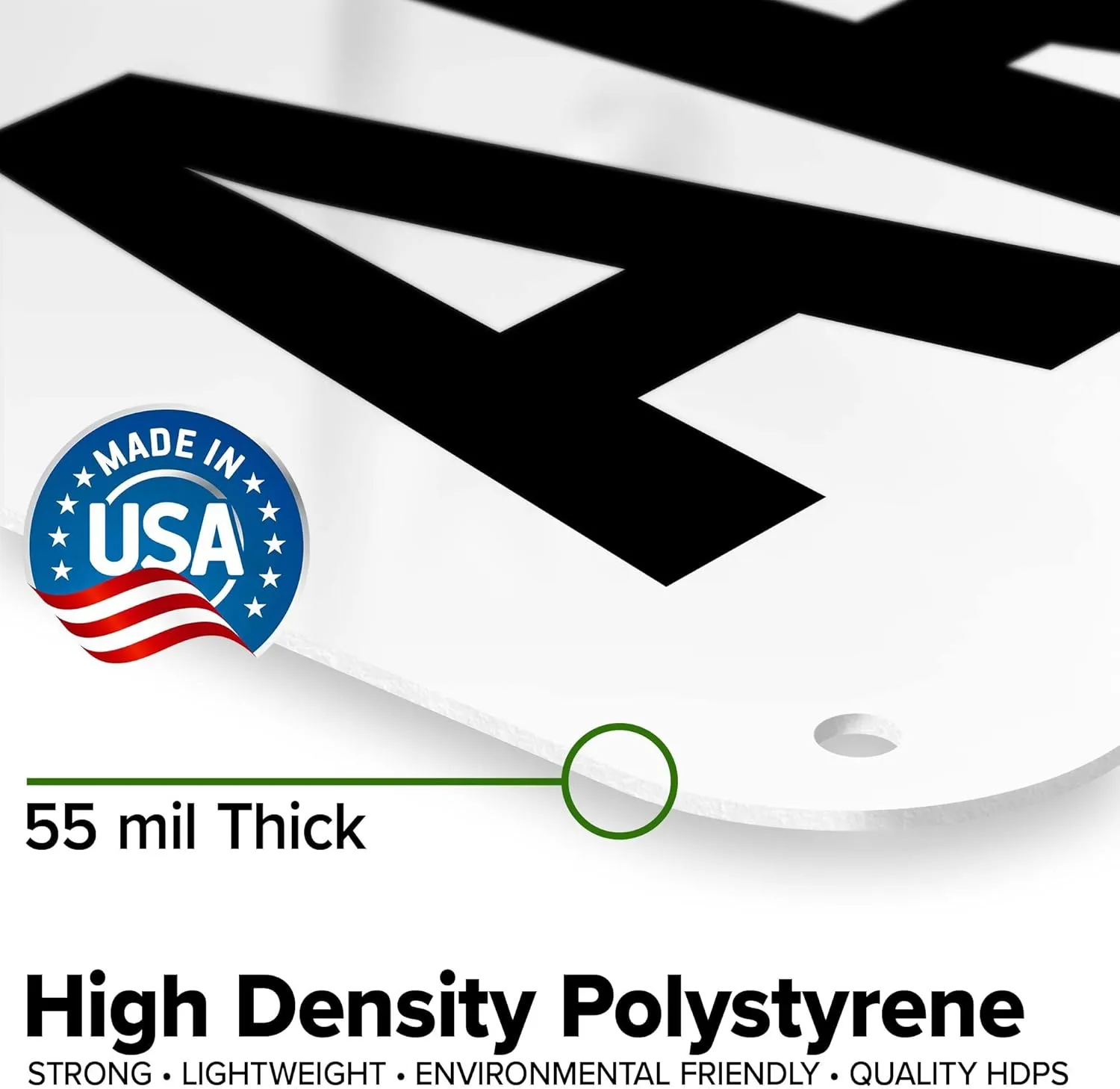 OSHA Danger Argon Sign, 18x24 Inches, 55 mil thick HDPS (high density polystyrene), Made in USA by My Sign Center
