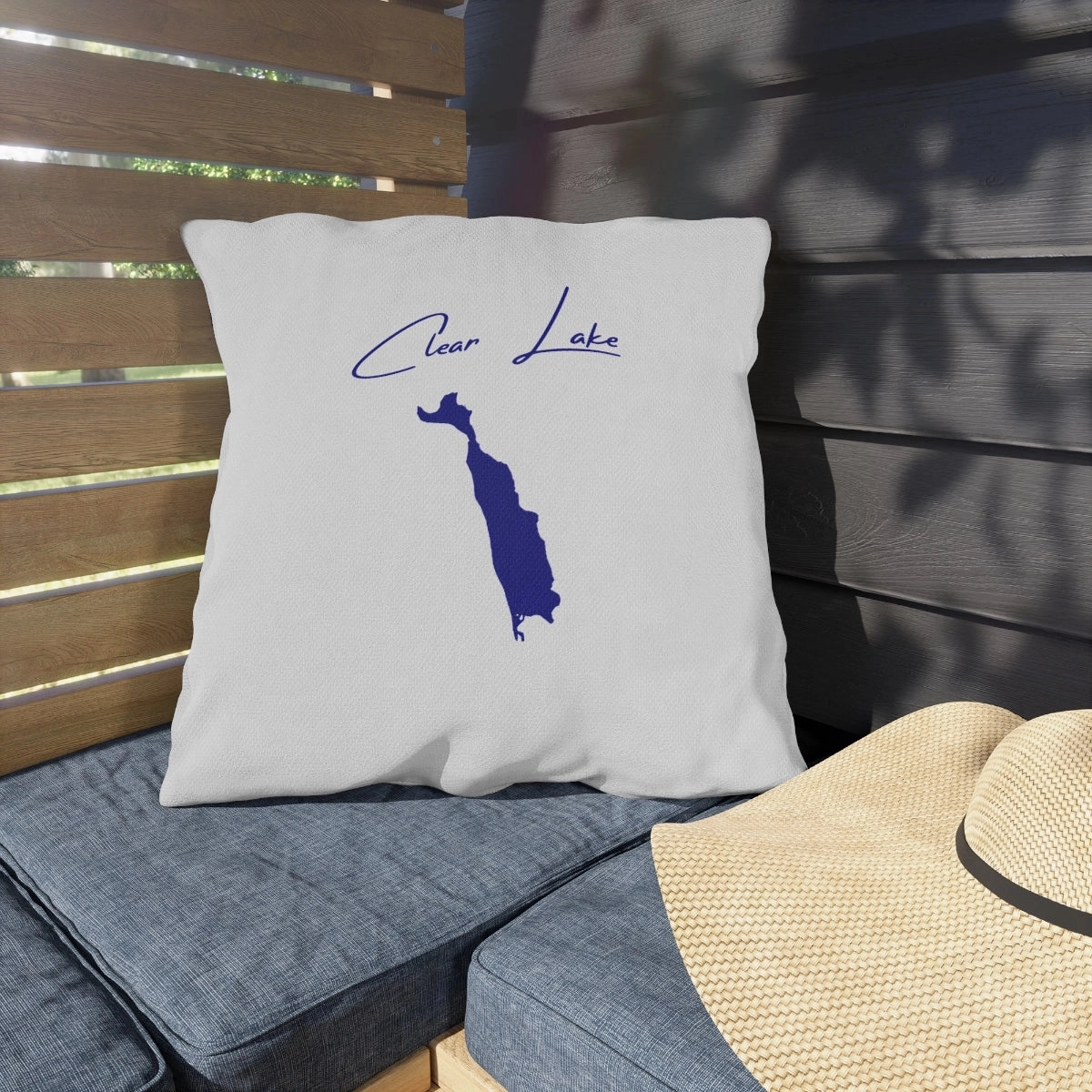 Outdoor Pillow Clear Lake Oregon