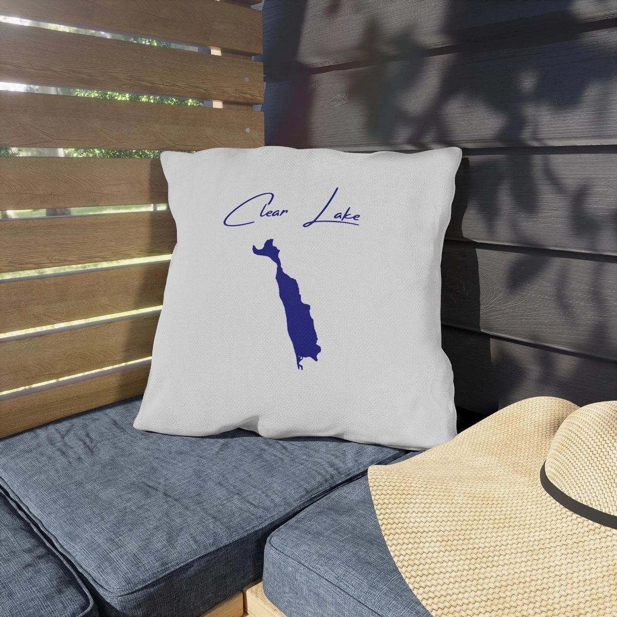 Outdoor Pillow Clear Lake Oregon