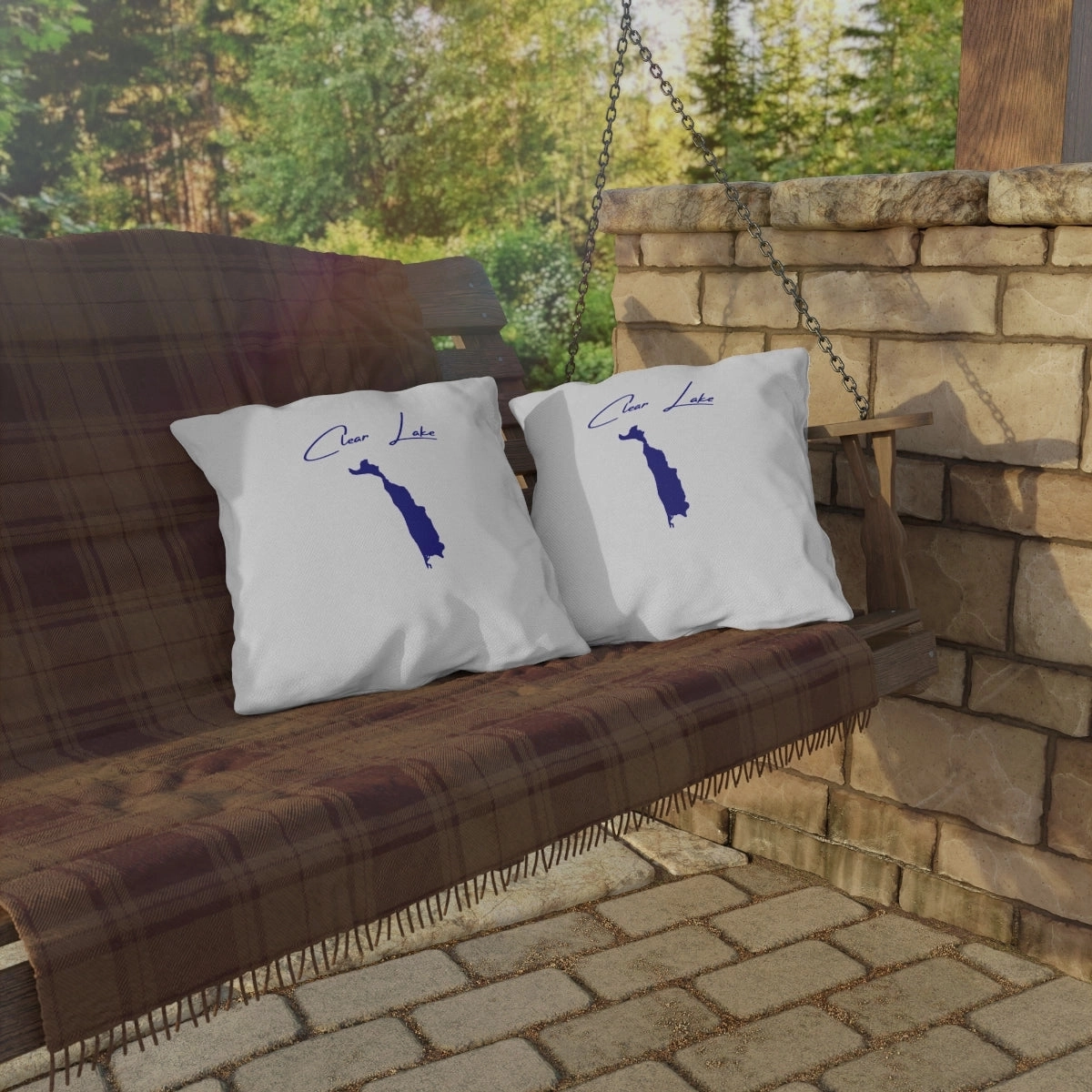 Outdoor Pillow Clear Lake Oregon