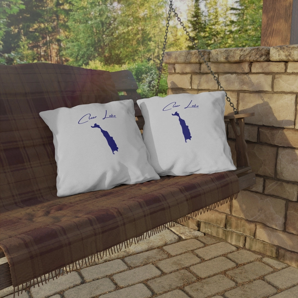 Outdoor Pillow Clear Lake Oregon