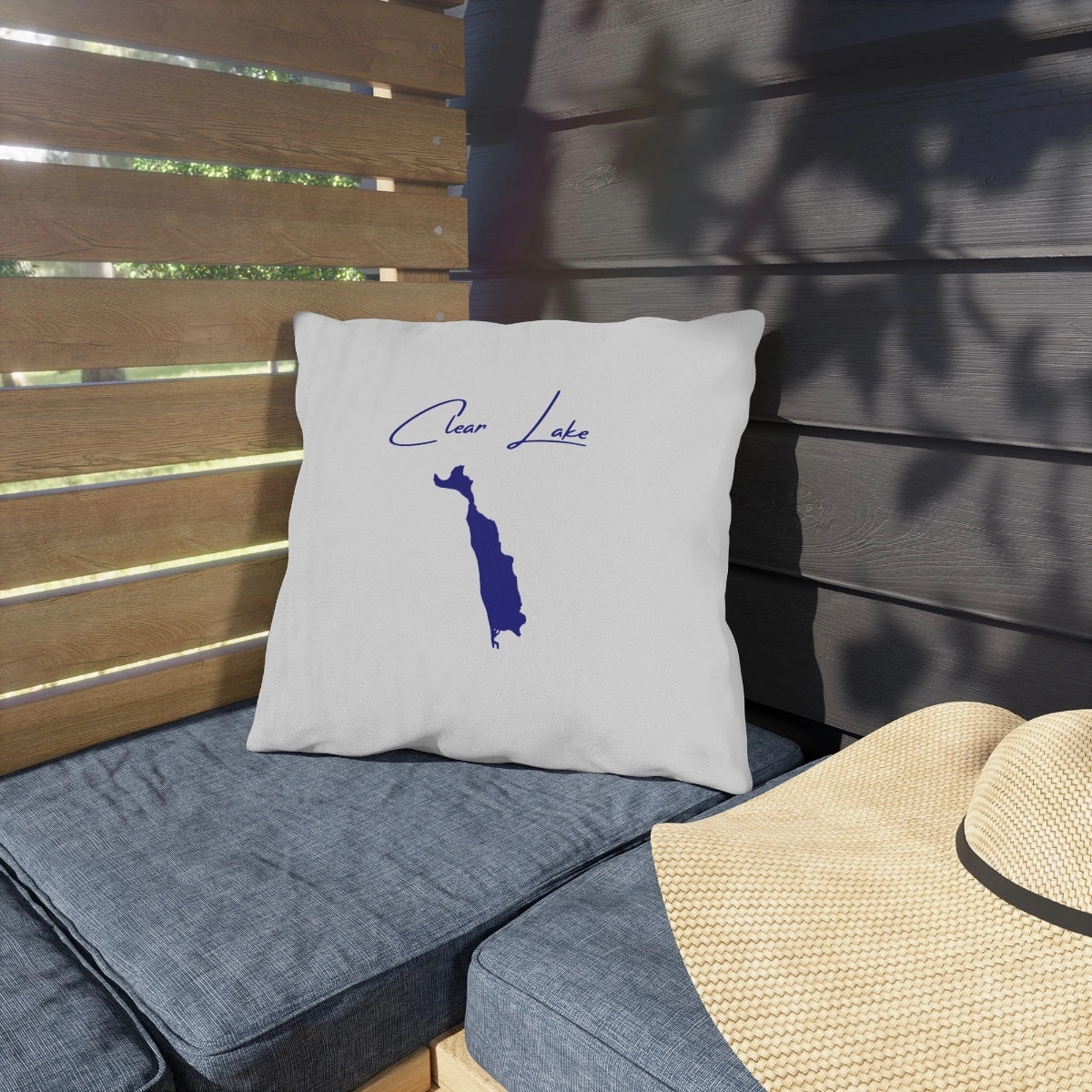 Outdoor Pillow Clear Lake Oregon