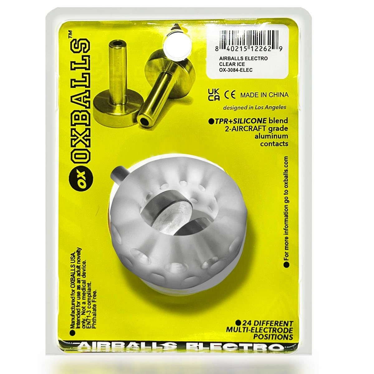 OXBALLS Airball Electro, Clear Ice