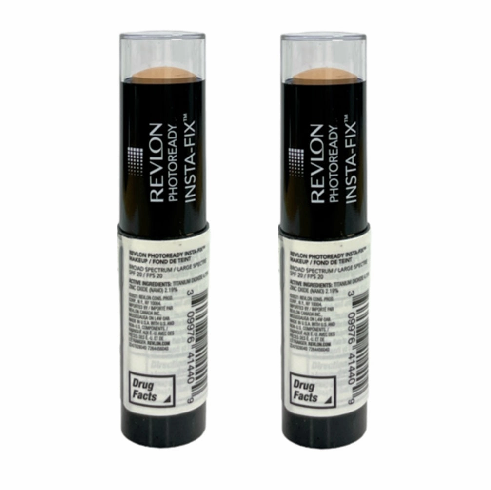 Pack of 2 Revlon Photoready Insta-Fix Makeup, Nude 140