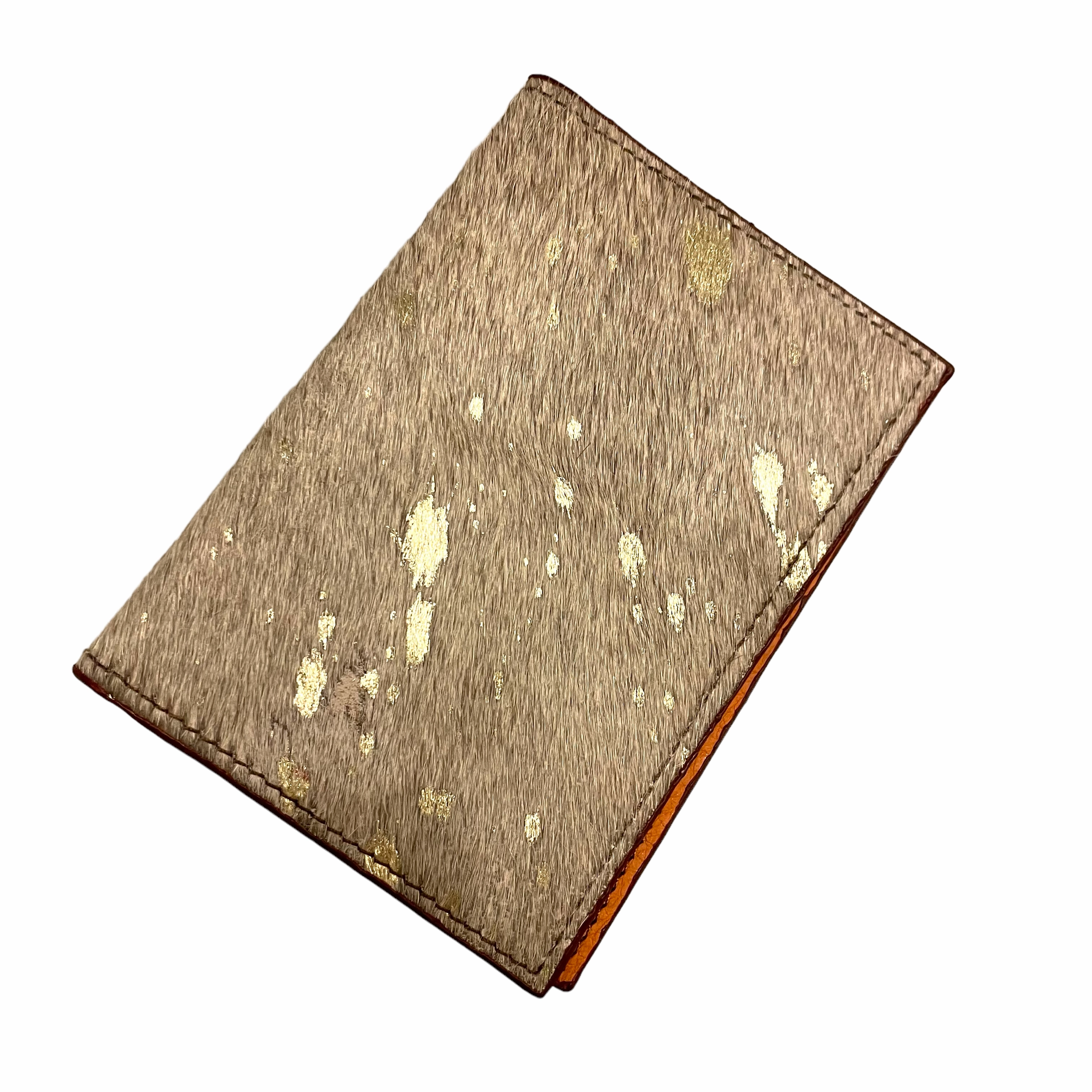 Passport holder  - Disco Gold