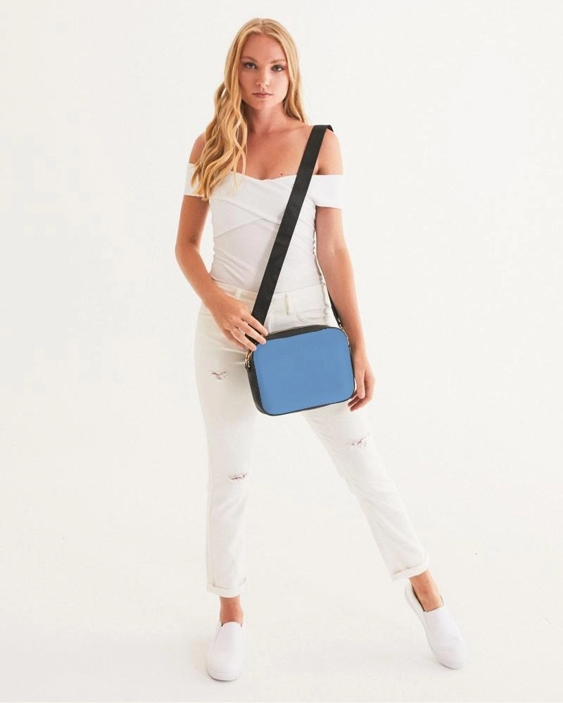 Pastel Blue Crossbody Bag | Bright Pastel Blue | C60M30Y0K0