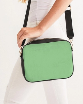 Pastel Green Crossbody Bag | Bright Pastel Green | C45M0Y60K0