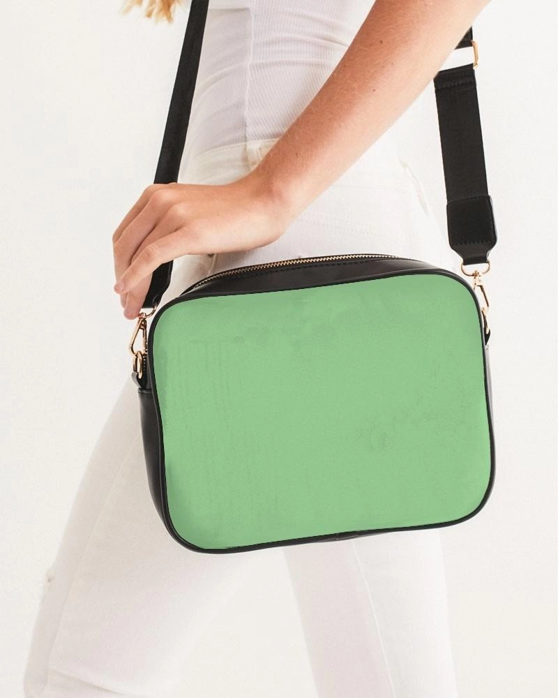 Pastel Green Crossbody Bag | Bright Pastel Green | C45M0Y60K0