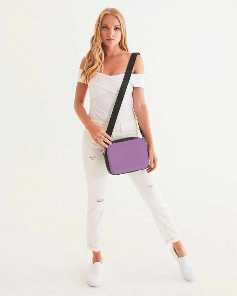 Pastel Purple Crossbody Bag | Bright Pastel Purple | C30M60Y0K0