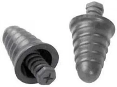 Peltor Next Skull Screw-in 30dB Protection Earplugs, Silver, 120 Uncorded Pairs,