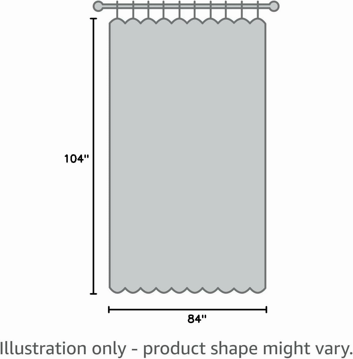 PHILEASY Window Sheer Brown Curtains 84 Inches Long 2 Panels Sheer Brown Curtains Sheer Curtain Clear Transparent Basic Rod Pocket Panel 15 Colors 10 Size for Bedroom Living Room Yard Kitchen