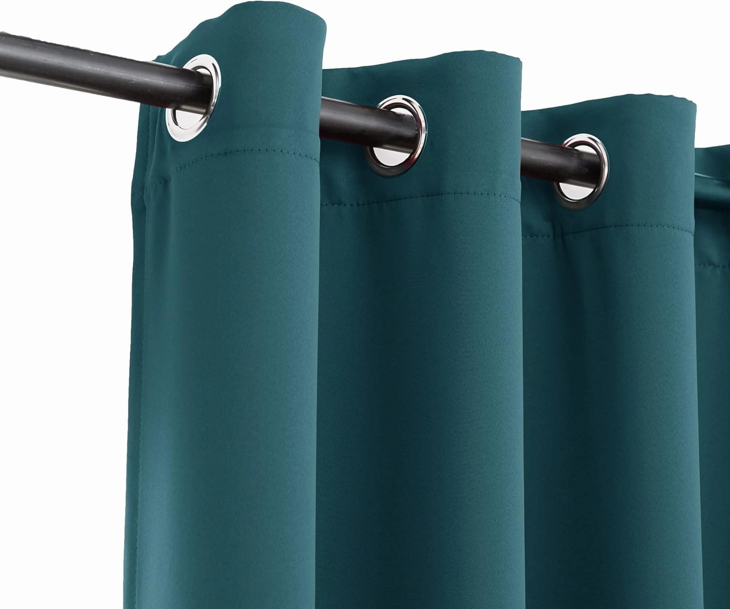 Pickluc Grommet Blackout Curtains 84 Inches Long 2 Panels, Light Blocking Window Drapes for Living Room, Thermal Insulated, Noise Reduction,Bluestone, 52" Wide x 84" Length
