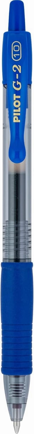 Pilot, G2 Premium Gel Roller Pens, Bold Point 1 mm, Pack of 12, Blue