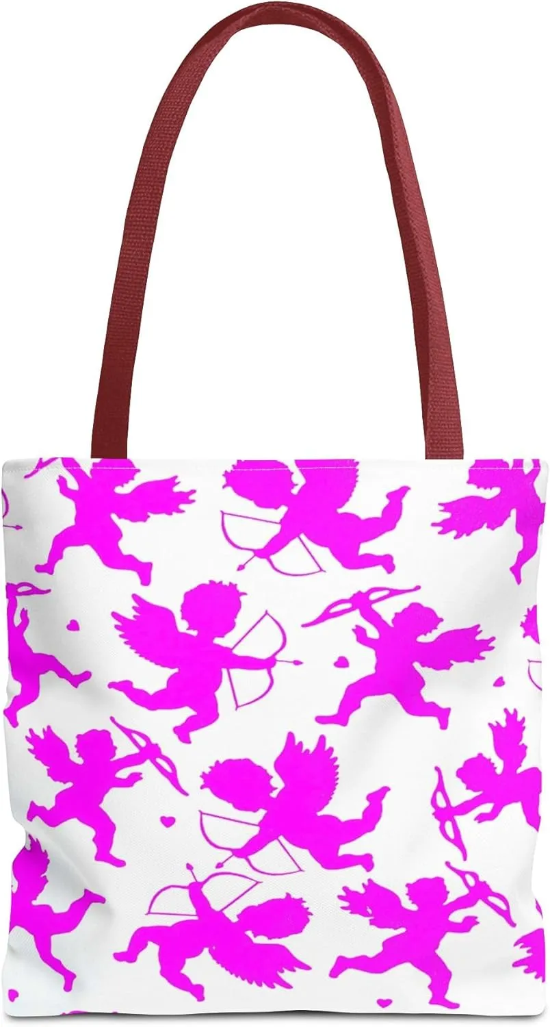 Pink Cupids Shopping Tote Bag 16' x 16"