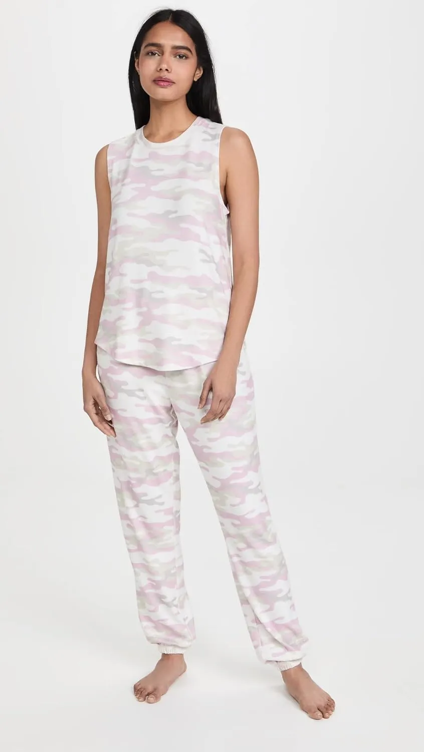 PJ Salvage womens Loungewear Peachy Party Banded Pant