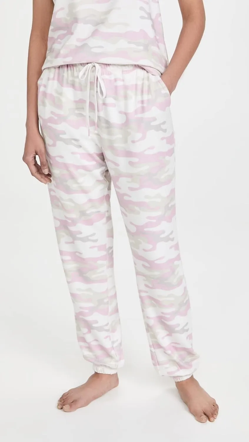 PJ Salvage womens Loungewear Peachy Party Banded Pant