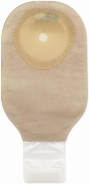 Premier Colostomy Pouch Drainable 5/8 to 2-1/8 Inch Stoma 12"L 1pc System Transparent 88400, 10 Ct