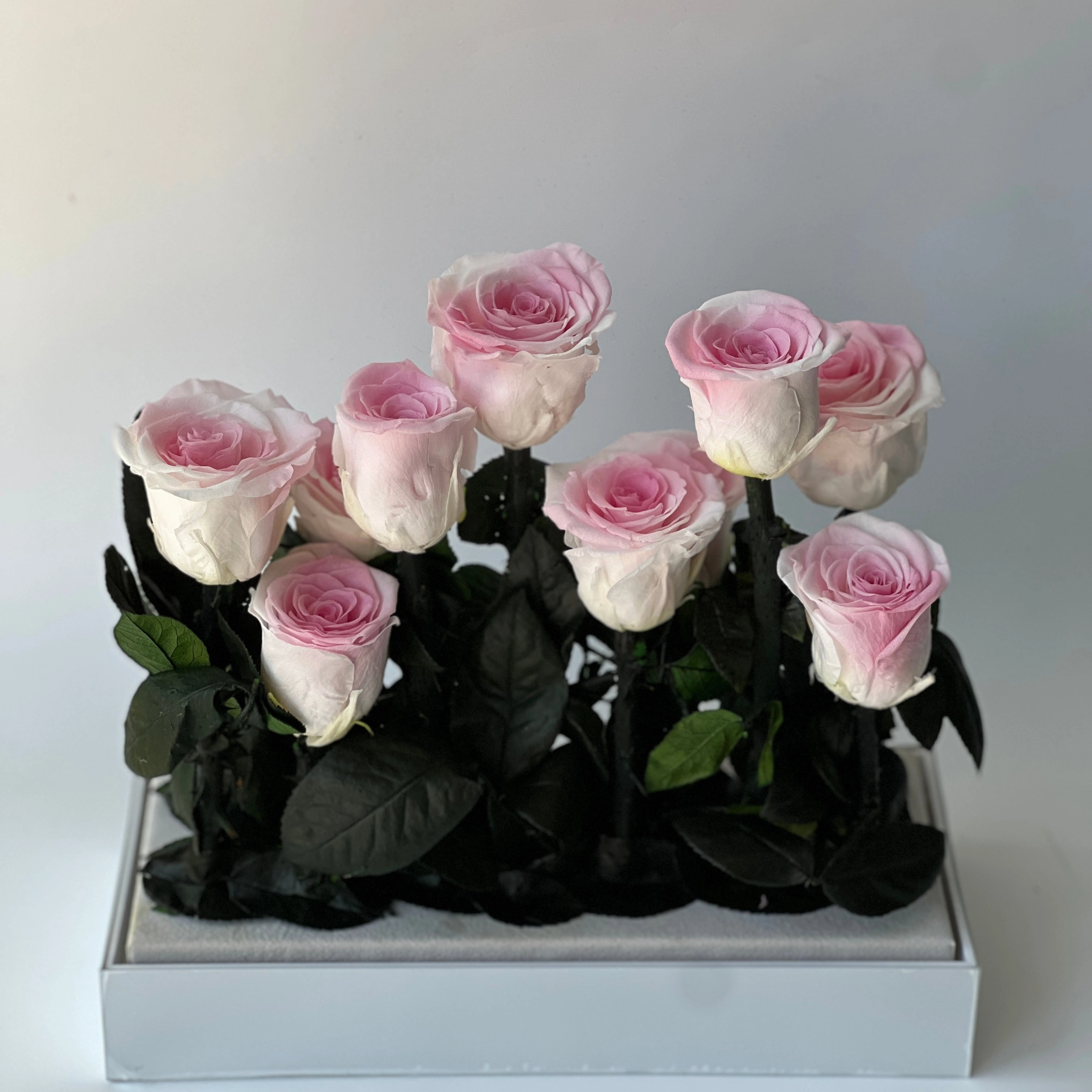 Preserved Rose Bouquet With Stems