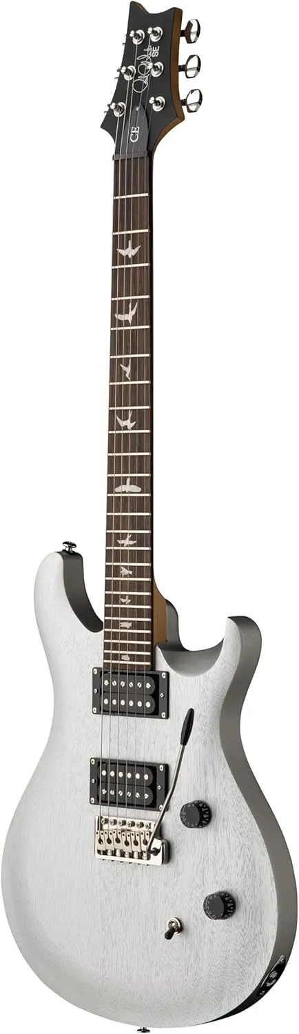PRS SE CE24 Standard Satin, Metallic Silver