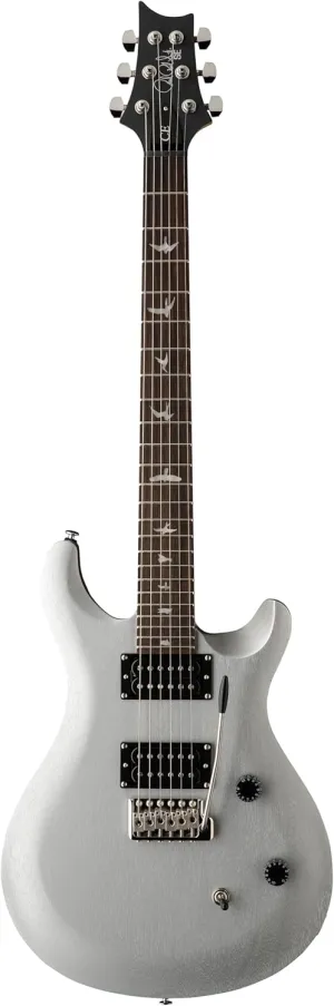 PRS SE CE24 Standard Satin, Metallic Silver