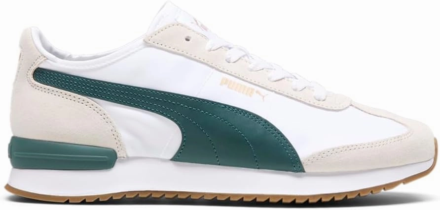 Puma Mens R78 Wind Nylon Lace Up Sneakers Shoes Casual - Beige, Green, White - Size 11.5 M, 39290107