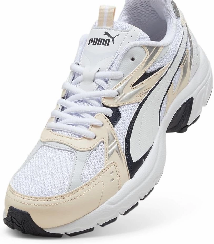 PUMA Women's Milenio Tech Shoes, Cool Light Vapor Gray-Silver, 9.5