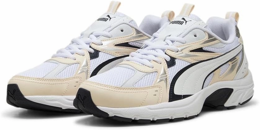 PUMA Women's Milenio Tech Shoes, Cool Light Vapor Gray-Silver, 9.5