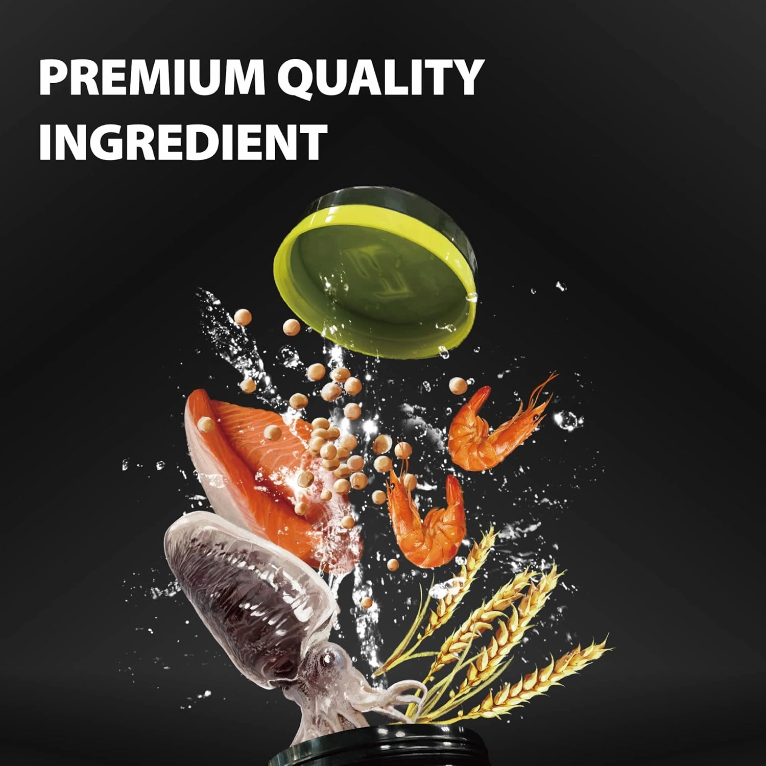 Purify Series for Goldfish Food, Sinking Gold Fish Pellets, All Natural Ingredients, Balanced Composition of Fish Food, Good for Fins Grow and Color Saturation, 3.53 oz (Pack of 1)