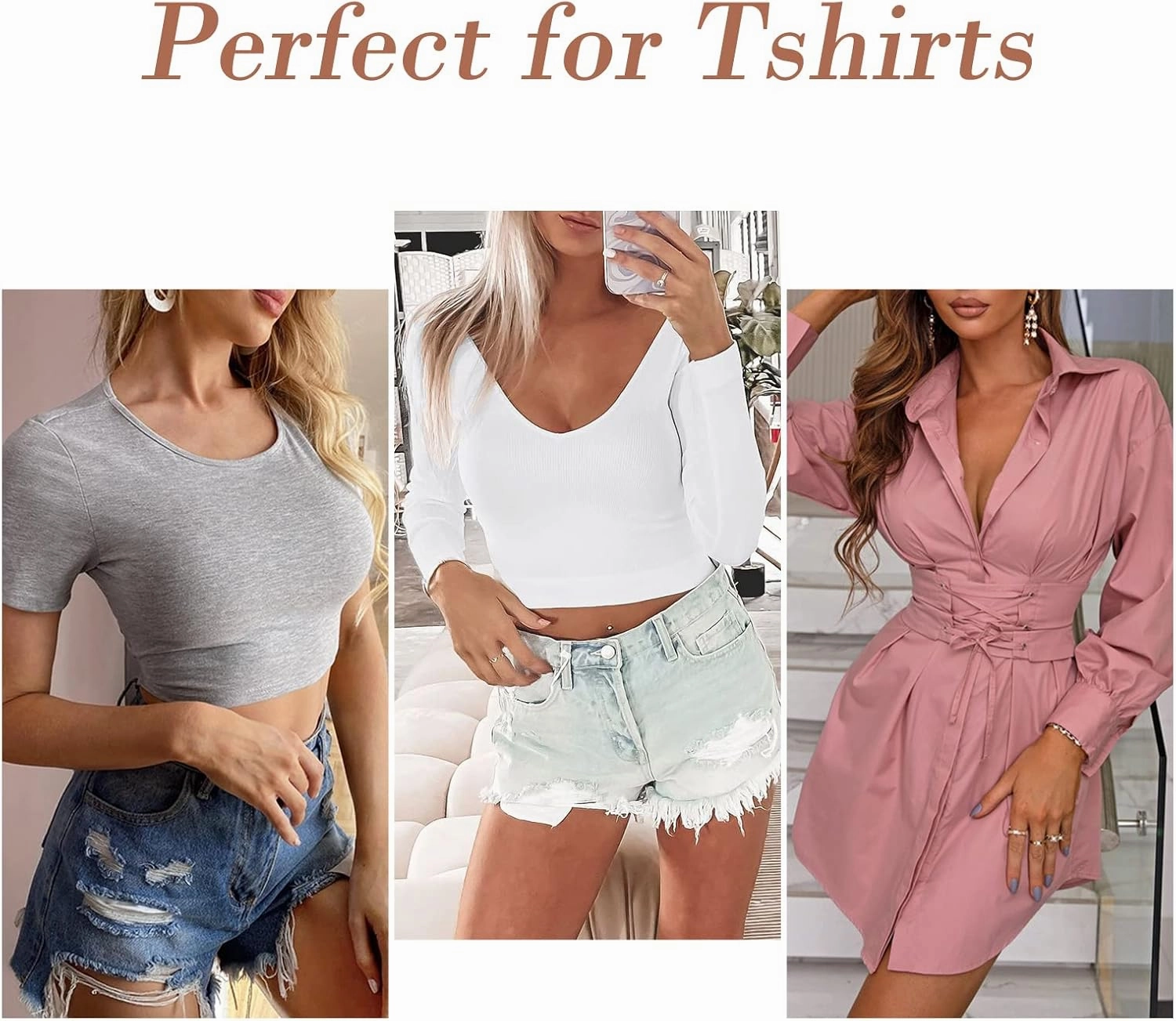 Push Up Thick Padded Plunge Underwire T Shirt Lace Bra Lift Support for Women Add One Cup