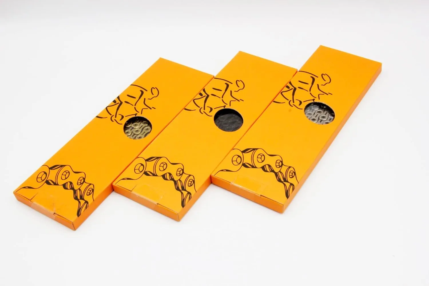 PYC Hollow-Pin 11 Speed Bicycle Bike Chains Ultralight 116-Links for Road Mountain Cyclocross Gravel etc. use (Gold)